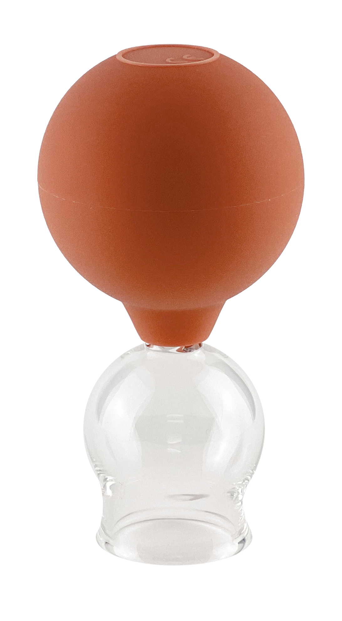 Schröpfköpfe, mundgeblasen, mit Olive und Ball, CE