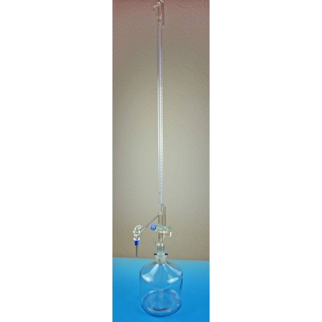 Titration apparatus, conformity certified, borosilicate glass 3.3